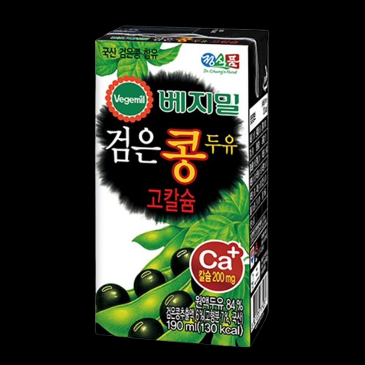 팔도감 - 베지밀 검은콩 고칼슘 두유 190ml 24팩