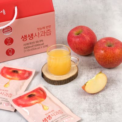 첫눈에반한 생생사과즙