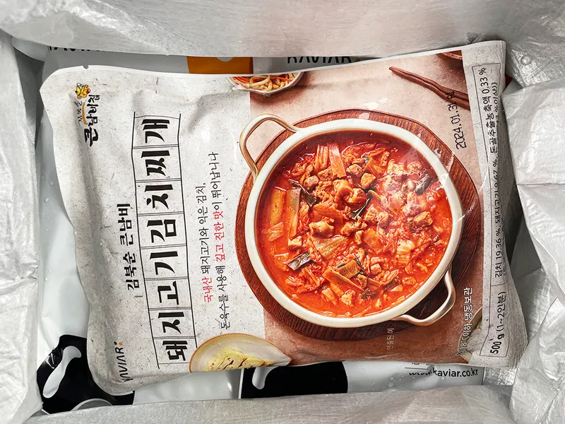 팔도감 - 20년 맛집의 돼지고기 김치찌개 500g(1-2인분)*1팩